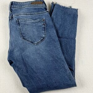 Mavi Womens Jeans 28 Adriana Ankle Low Rise‎ Super Skinny Distressed